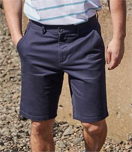 Front Row Stretch Chino Shorts